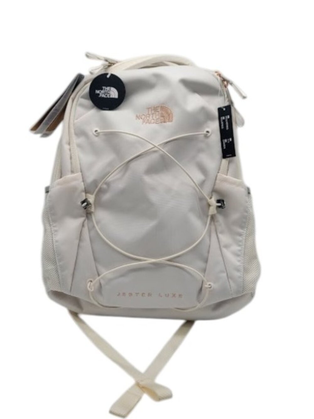 THE NORTH FACE Jester Luxe Backpack Gardenia White Women’s NWT One Size